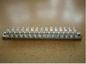 TS8-15  Terminal Strip, Made by Jackson Bros    H118