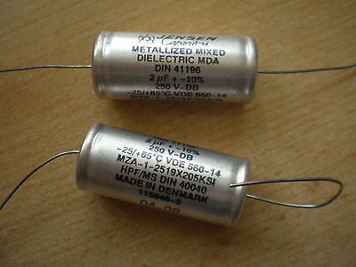 Metalized mixed Dielectric MDS 2uf 25v MZA-1-2519X205KSI 2pcs £5.00
