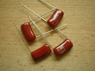 Mylar capacitor 560pf 2KV 15mm pitch 4pcs £3.00