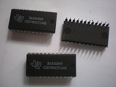 IC CD74HCT154E 24pin DIL made by Texas  3pcs £5.00