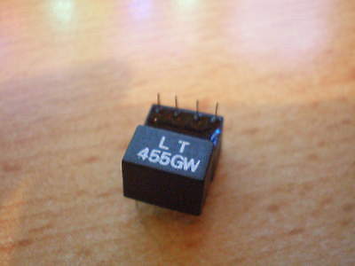 LT455GW CFW455G  MURATA EQUIV    FILTER 15 KHZ     TOTAL BW   455KHZ  5 LEG