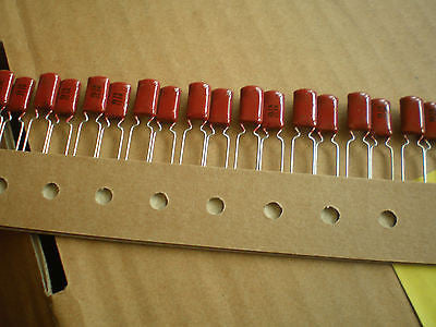 Polyester/mylar capacitor 10nf 103 100v 5mm audio capacitor 50pcs