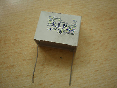 Polyester Capacitor 1 uf 275v MKPX2 KNB1501UF275V10%X2 5pcs per sale