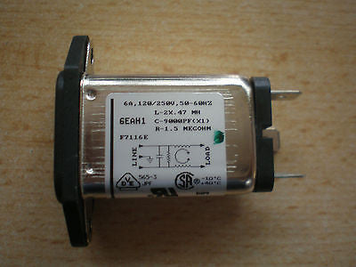 EMI/RFI  6EAH1 Made by Corcom