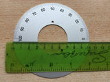 Aluminium Scale 0-100 101mm diameter used with in 4489C  New  H136
