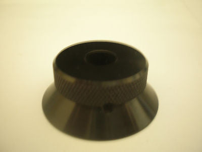 Black Aluminium Knob  Part number 5609/A/B   H37