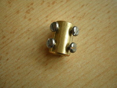 4636, Brass Coupler 1/4", Made by Jackson Bros   H11