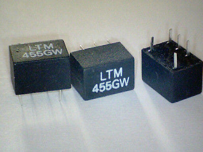 LTM455GW CFWM455G MURATA EQUIV  FILTER     9 KHZ  TOTAL BW   455KHZ 5 LEG