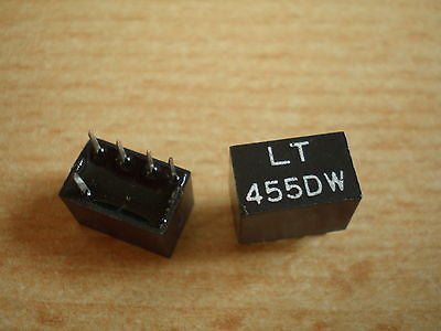 LT455DW CFW455D MURATA EQUIV  FILTER   20 KHZ     TOTAL BW 455KHZ     5 LEG   H146