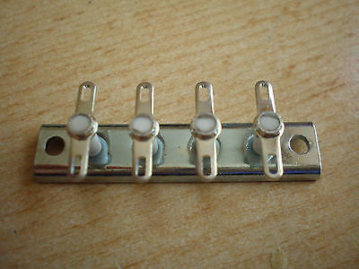 TS7-04 Terminal Strip, Made by Jackson Brothers    H123